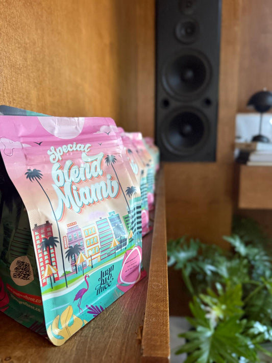 Juantwothree Special Blend Miami coffee bag