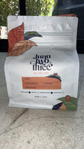 Juantwothree Grano single-origin Colombian coffee bag
